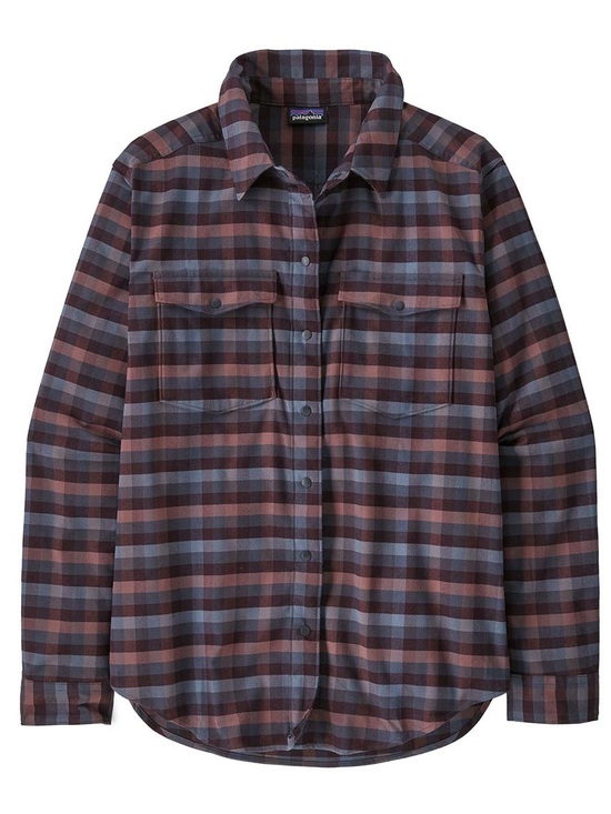 Patagonia Tops - Patagonia Women's Canyonite Flannel Shirt size L blues pinks checks plaid